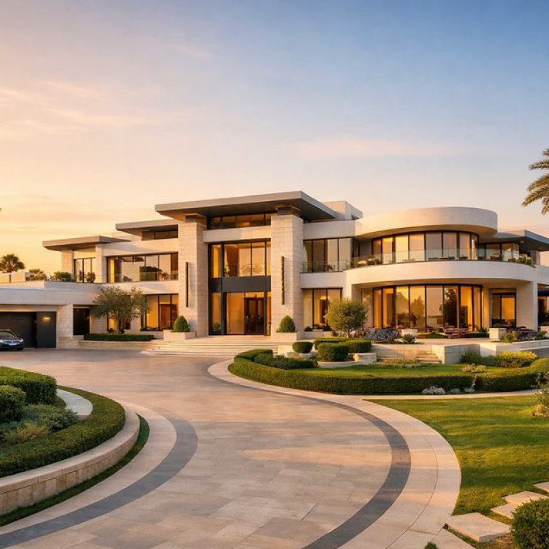 Modern Residential Compound Design & Landscaping