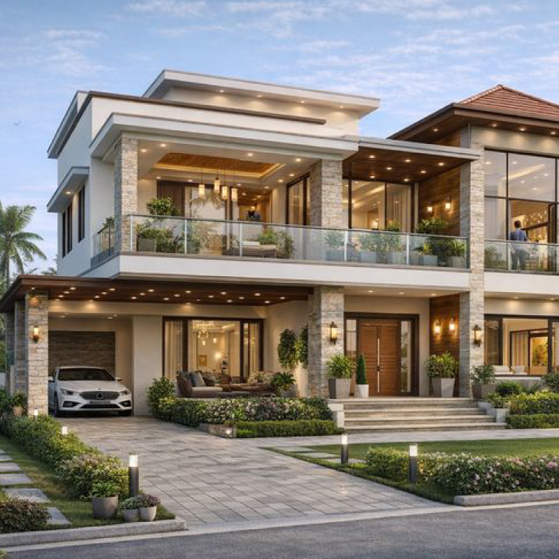 Commercial Complex Compound Planning & Design